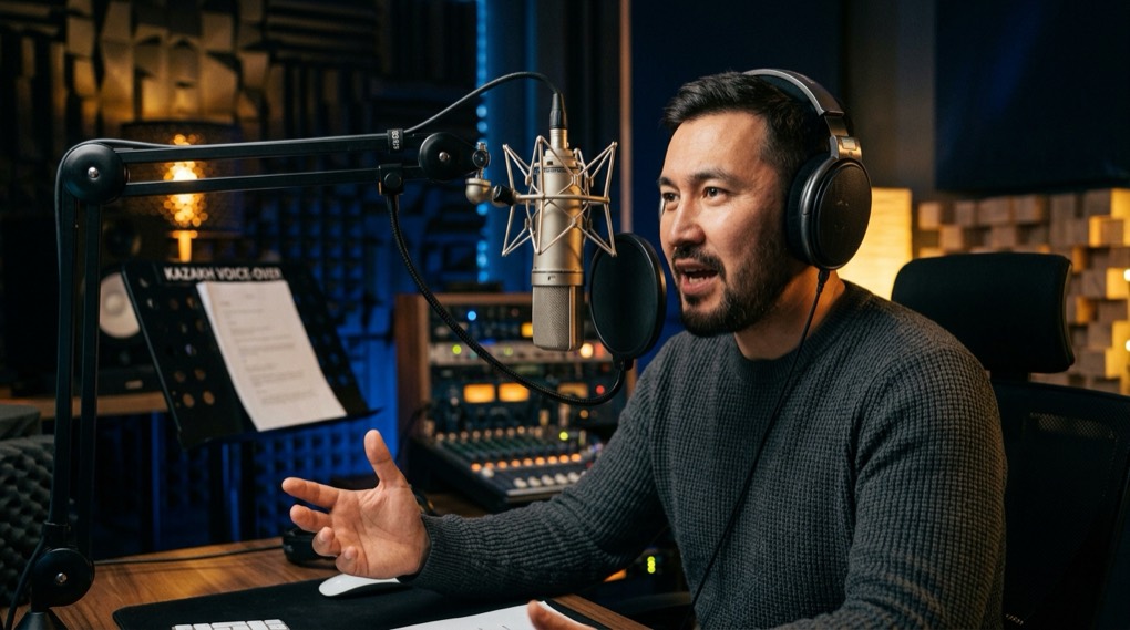 Baurzhan Zorbai Voiceover Studio